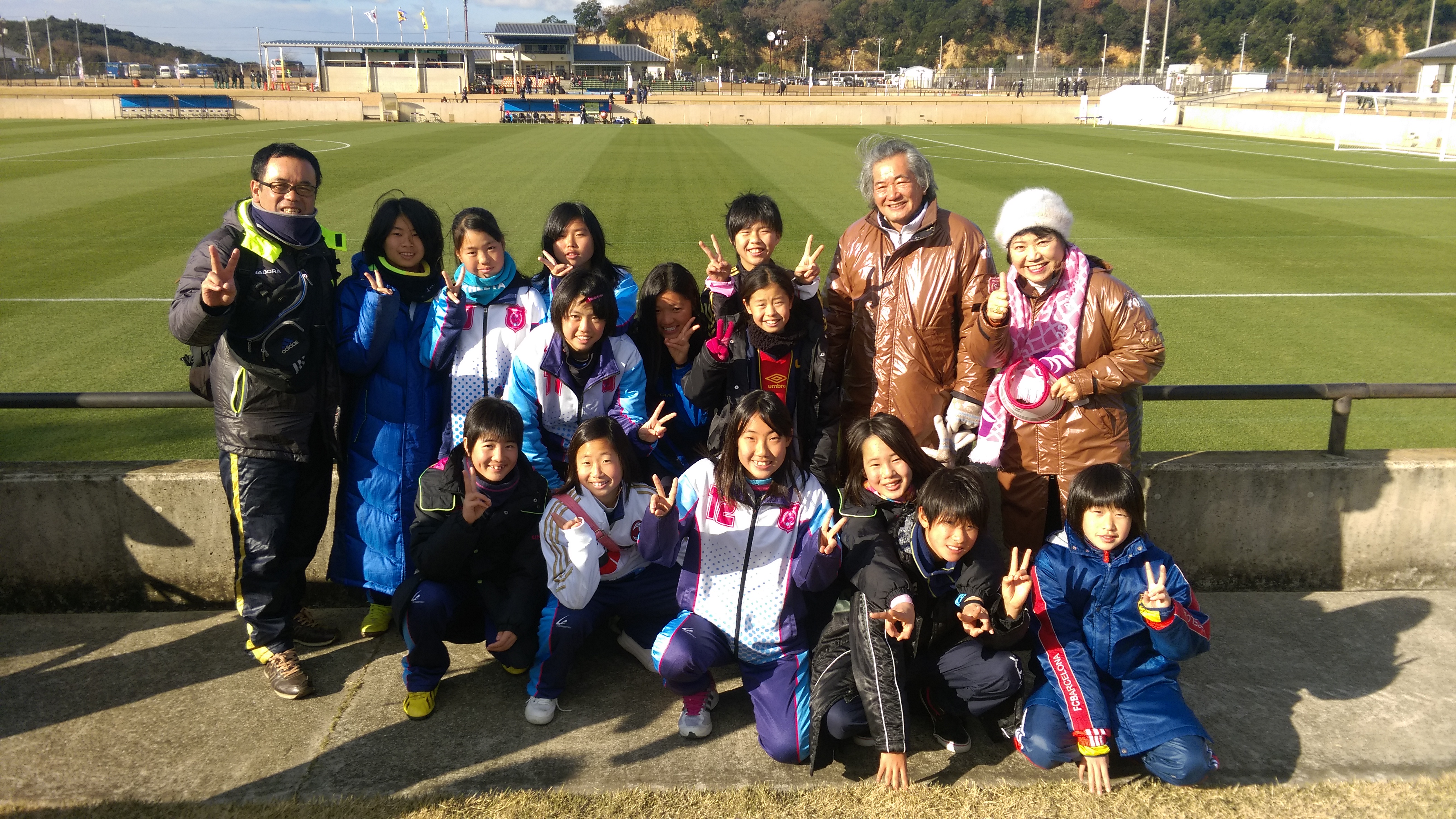 １月３日全日本高校女子サッカー選手権大会１回戦 フラミンゴフットボールクラブ